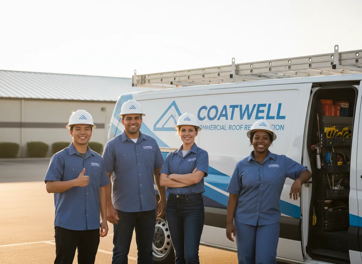 Commercial roof coating company in Lebanon, KS